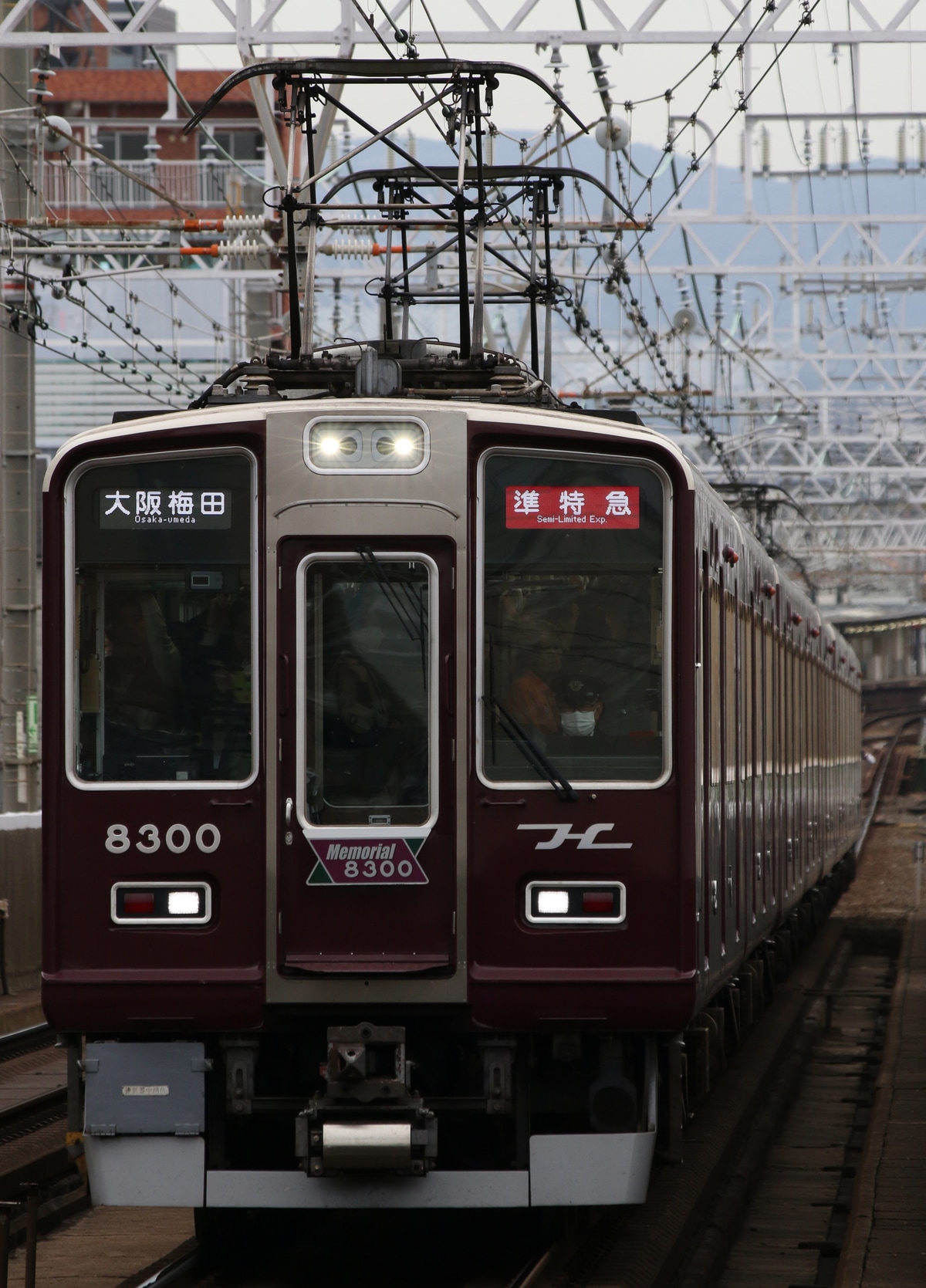 阪急電鉄 正雀車庫 8300系 8300F