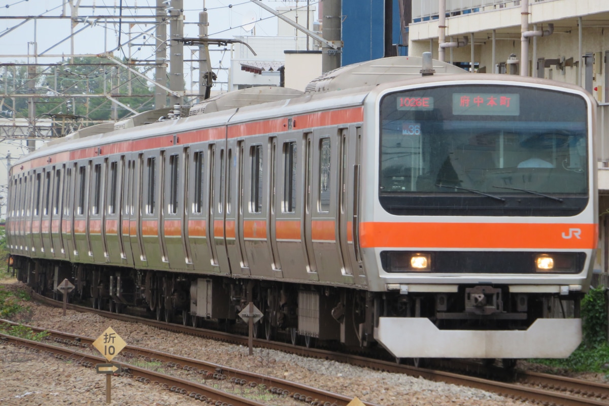 JR東日本 京葉車両センター E231系 ケヨMU36編成