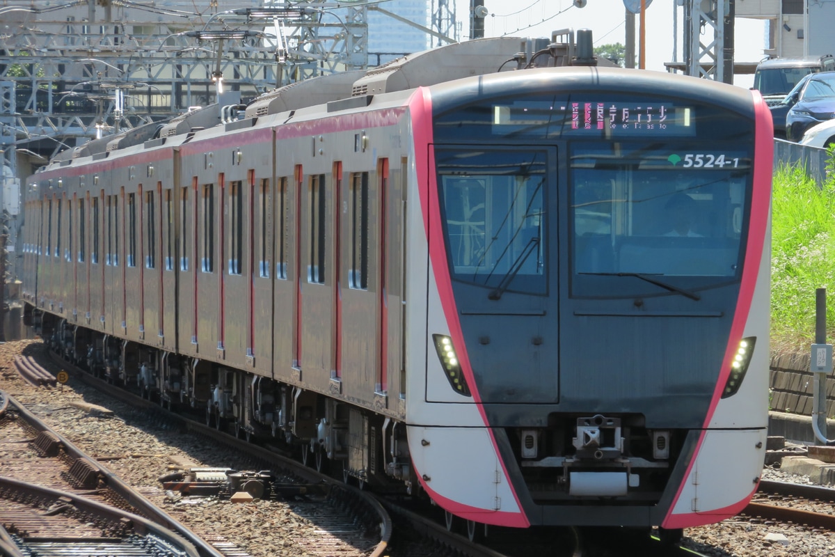 東京都交通局 馬込検車場 5500形 5524編成