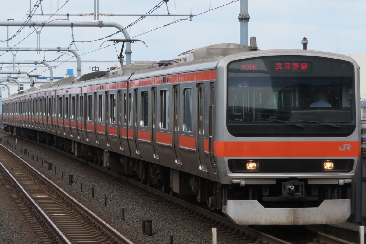 JR東日本 京葉車両センター E231系 ケヨMU5編成