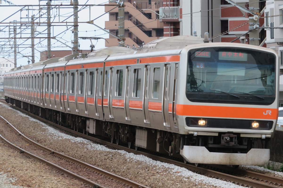 JR東日本 京葉車両センター E231系 ケヨMU6編成
