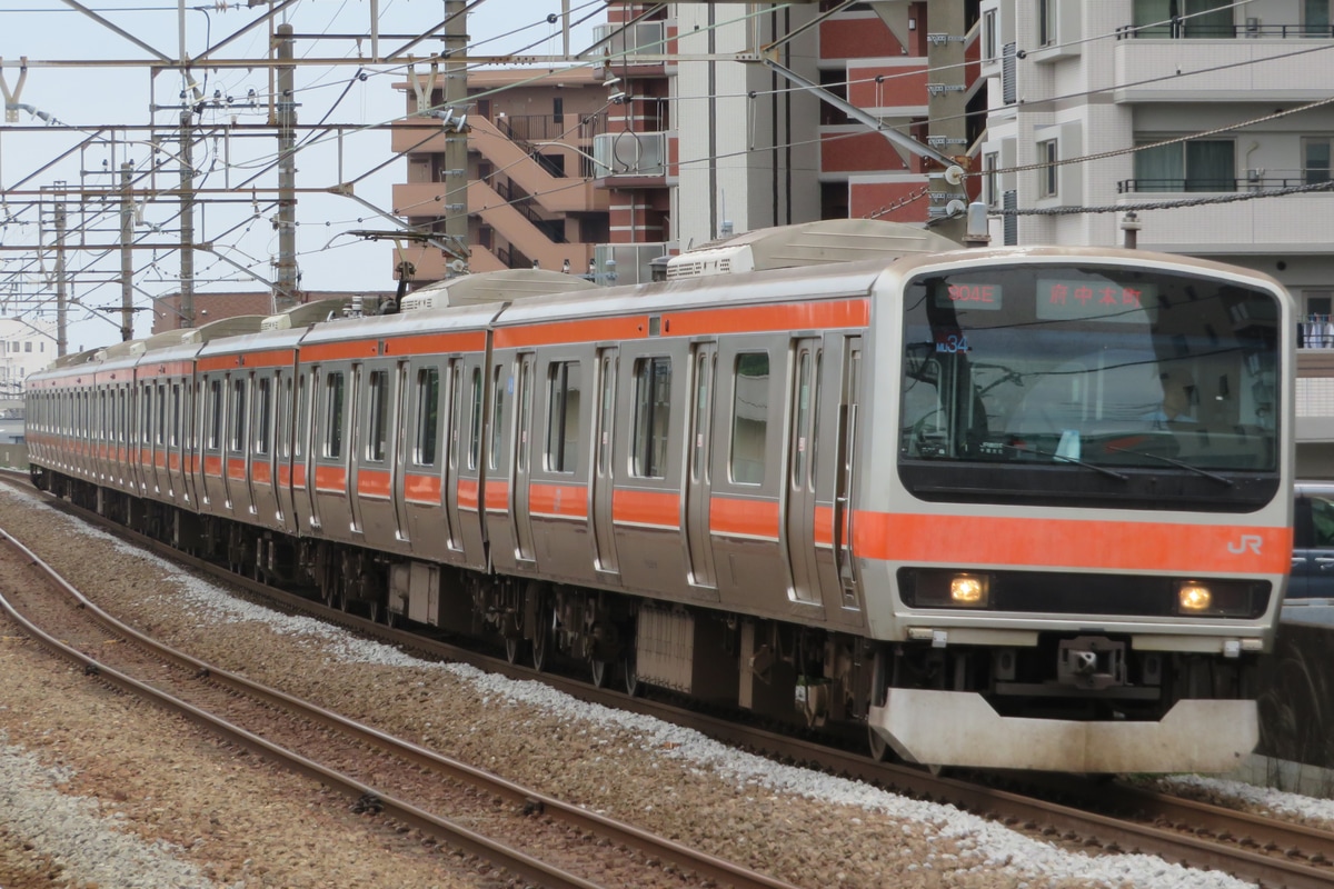 JR東日本 京葉車両センター E231系 ケヨMU34編成