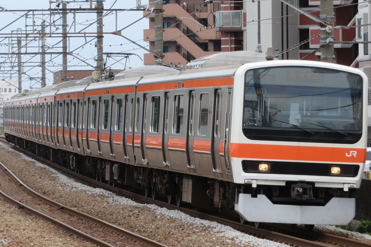 JR東日本 京葉車両センター 209系 ケヨM81編成