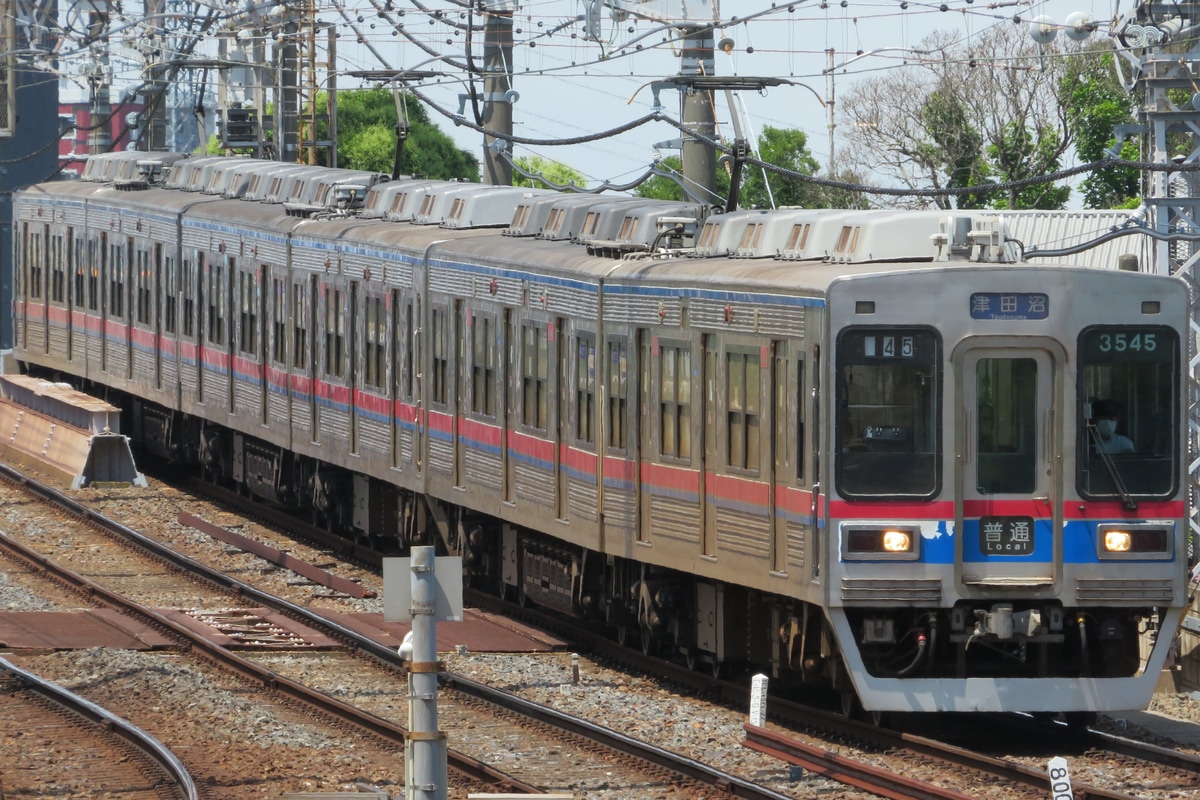 京成電鉄 宗吾車両基地 3500形 3548編成