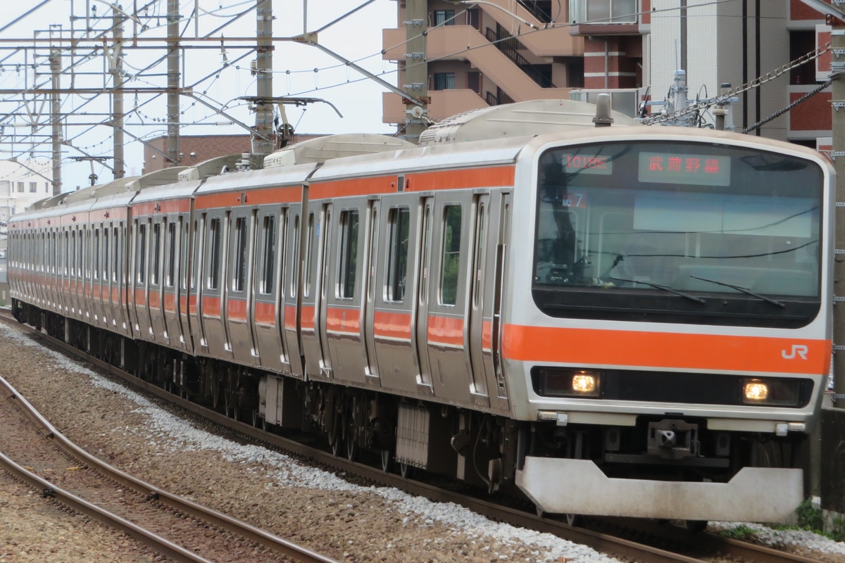 JR東日本 京葉車両センター E231系 ケヨMU7編成