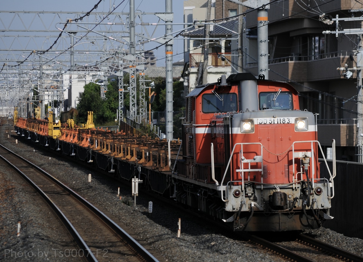 JR西日本 網干総合車両所宮原支所 DD51 1183