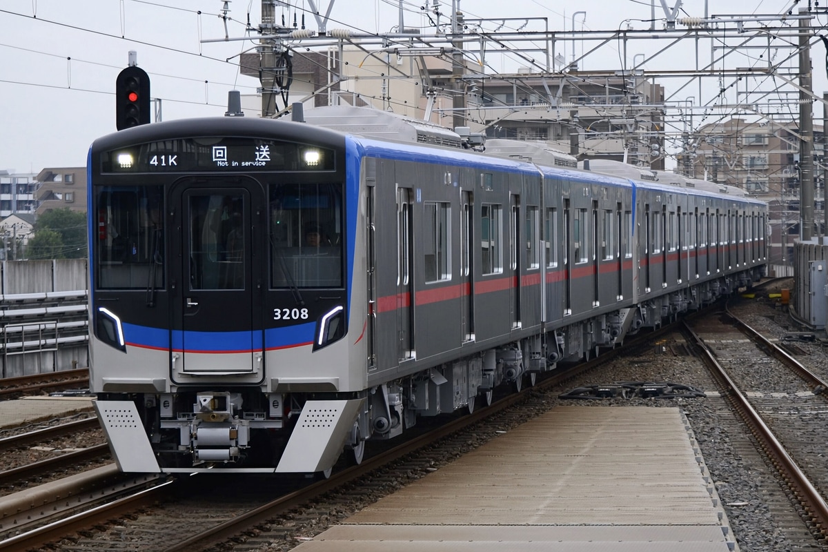 京成電鉄 宗吾車両基地 3200形 3212F