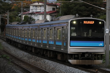 JR東日本205系センM18編成を西塩釜駅で撮影した画像