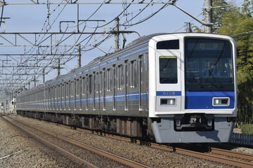 西武鉄道6000系6108Fを入曽～新所沢間で撮影した画像