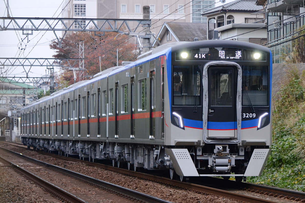 京成電鉄 宗吾車両基地 3200形 3212F