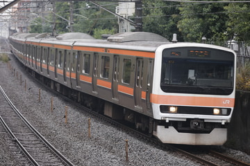 JR東日本209系ケヨM72編成を西国分寺～北府中間で撮影した画像