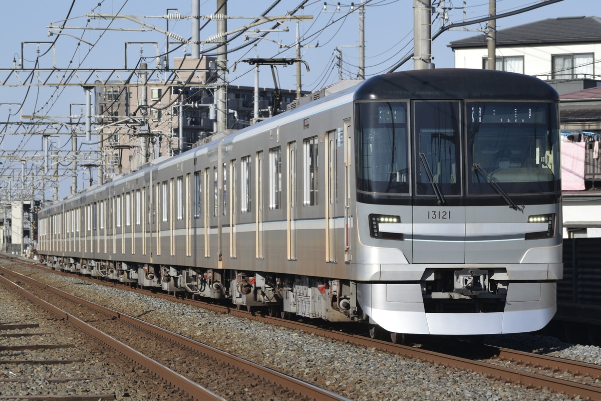 東京メトロ 千住検車区 13000系 13121F