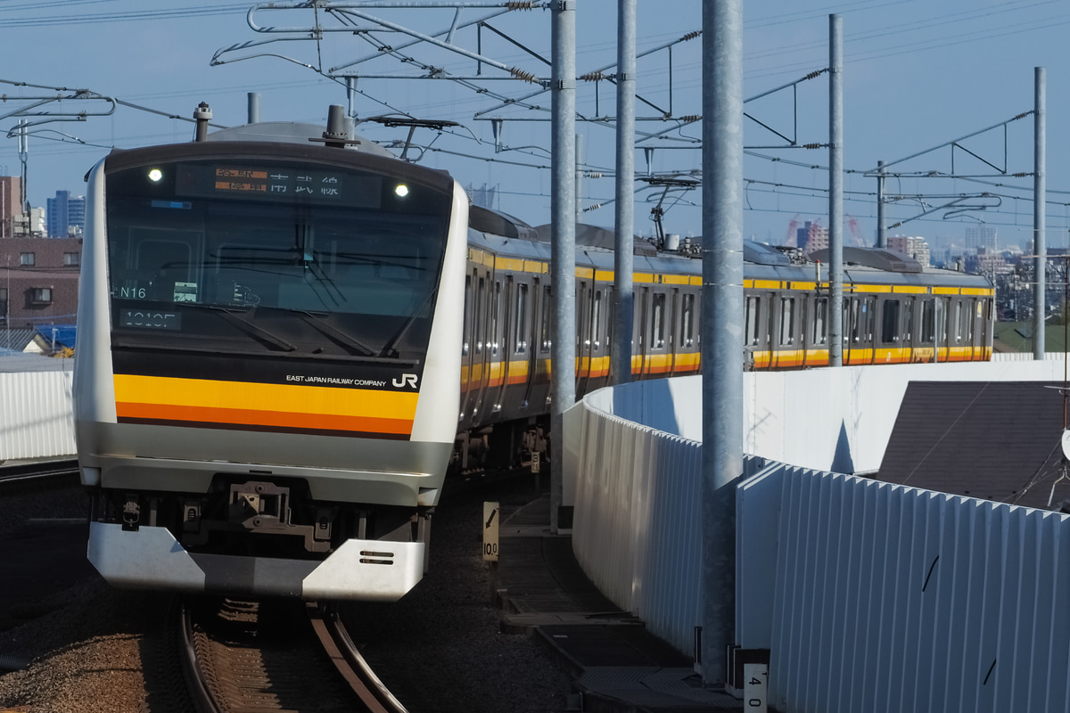 JR東日本 鎌倉車両センター中原支所 E233系 N16編成