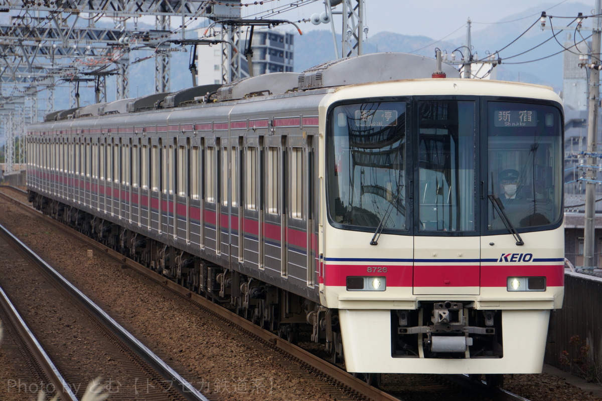 京王電鉄  8000系 8726F