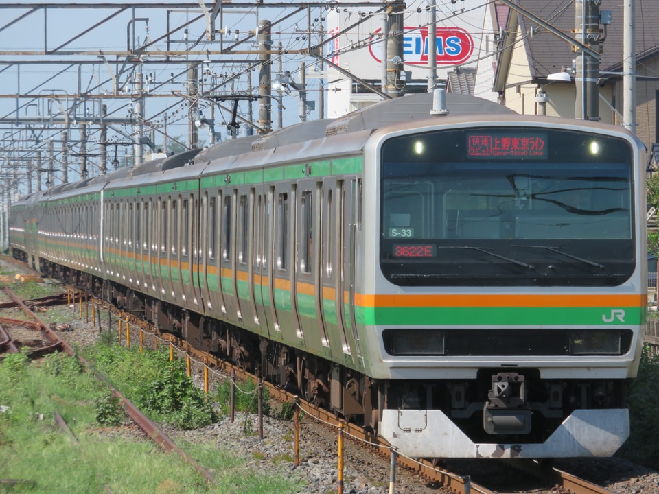 JR東E231系コツS-33編成<br class="br-sp" />(コツS33編成)(コツS-33)(コツS33)の写真