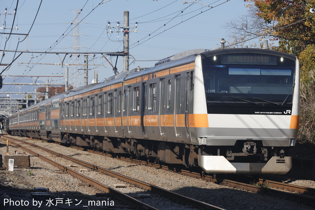 JR東日本 豊田車両センター本区 E233系 トタH46編成