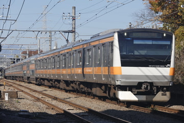 JR東日本E233系トタH46編成を東中神～西立川間で撮影した画像