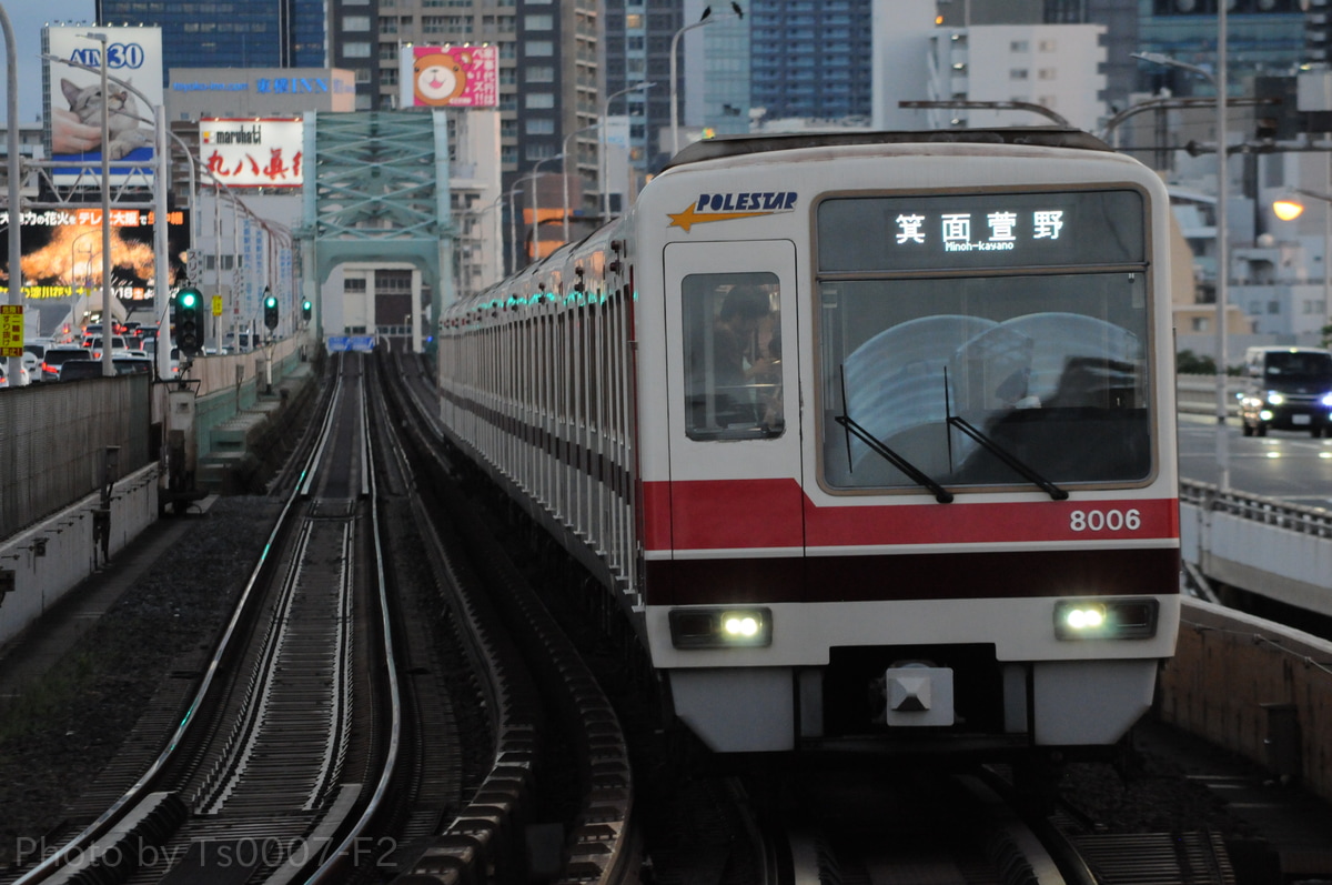 北大阪急行電鉄 桃山台車庫 8000形 8006F