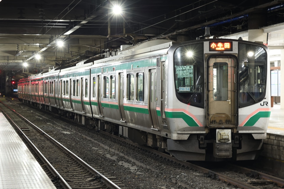 JR東E721系センP4-14編成<br class="br-sp" />(センP4-14)(P4-14編成)の写真
