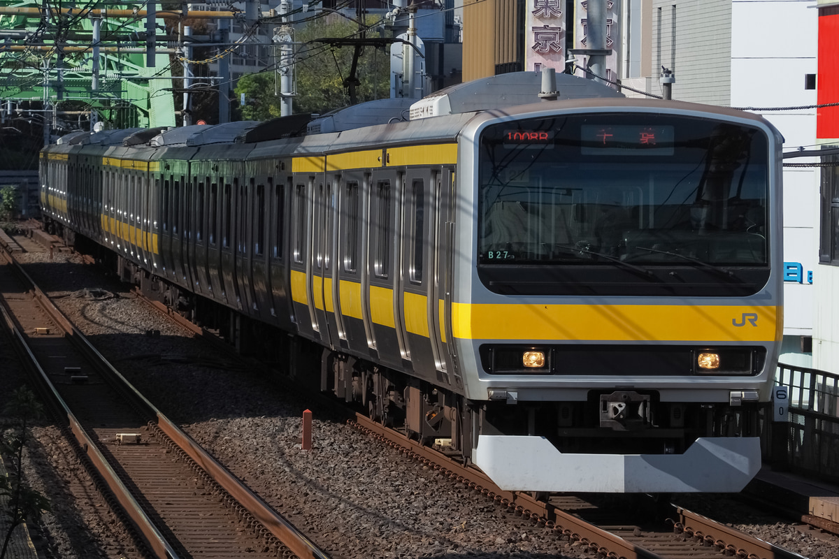 JR東日本 三鷹車両センター E231系 B27編成