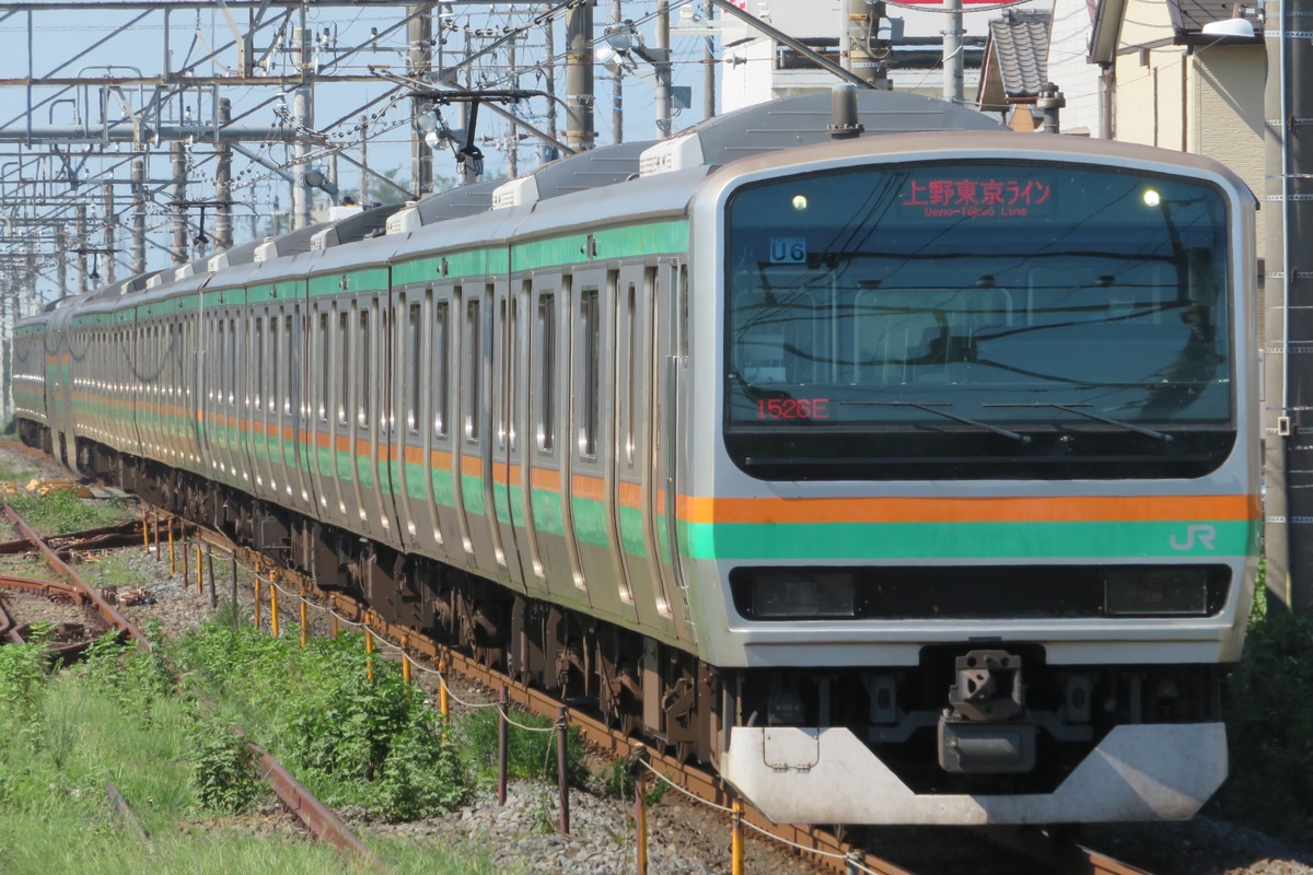 JR東日本 小山車両センター E231系 ヤマU6編成