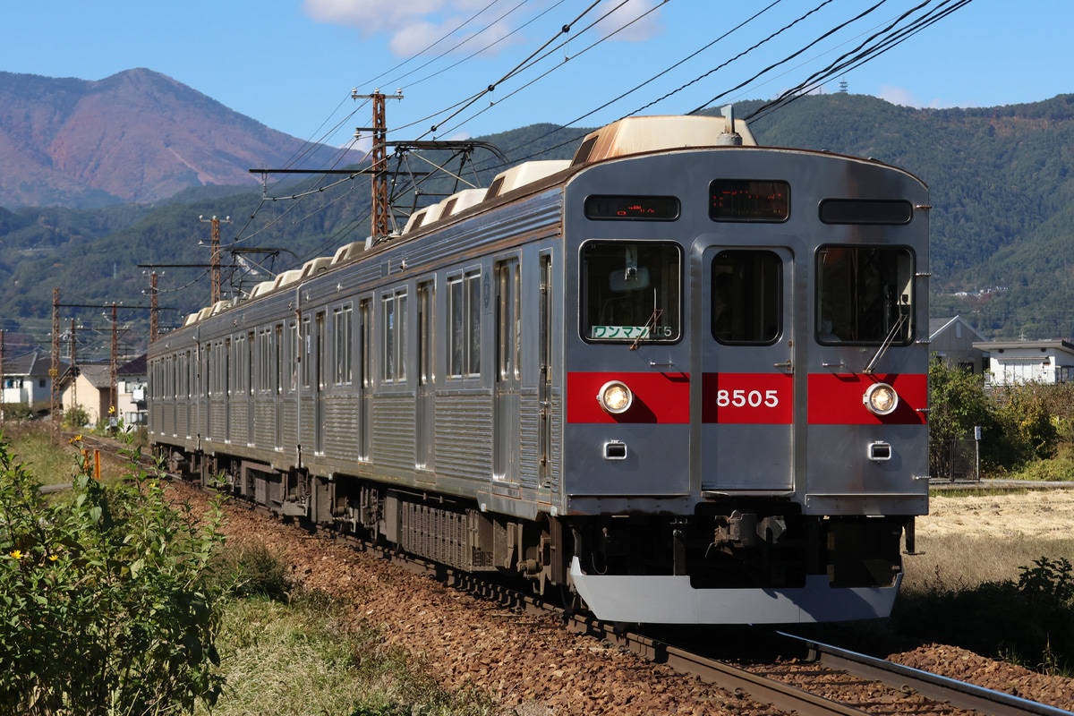 長野電鉄 須坂車両工場 8500系 T5編成