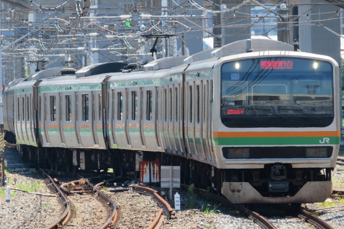 JR東日本 小山車両センター E231系 ヤマU515編成