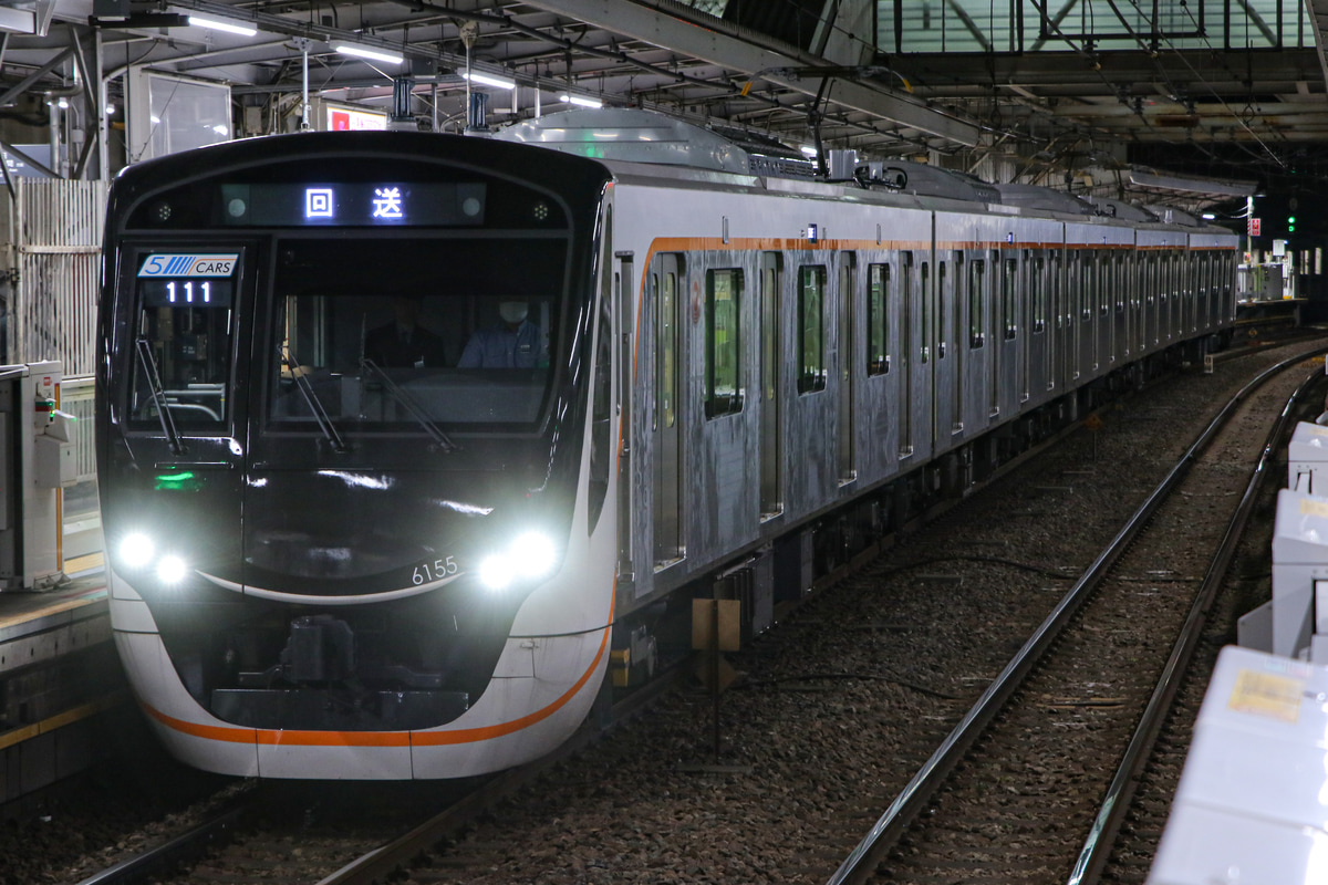 東急電鉄 鷺沼工場 6020系 6155F