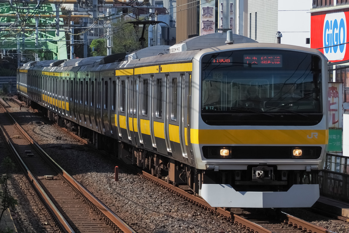 JR東日本 三鷹車両センター E231系 B12編成