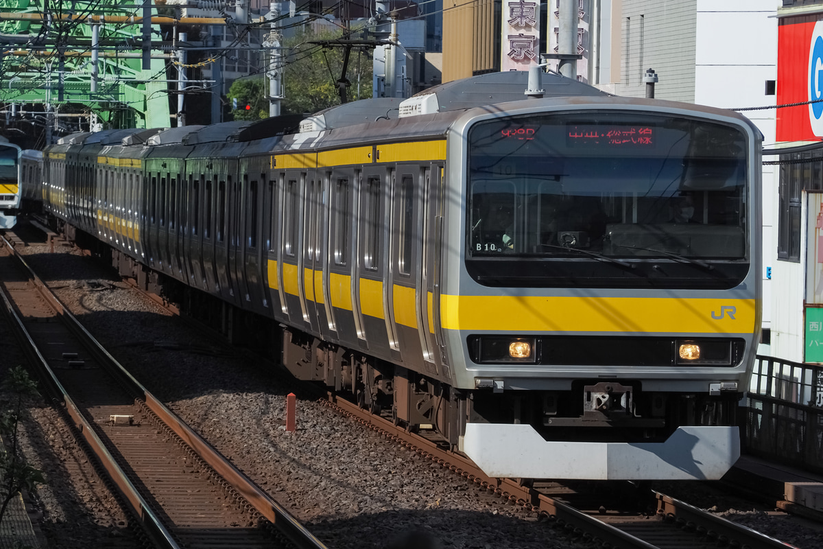 JR東日本 三鷹車両センター E231系 B10編成