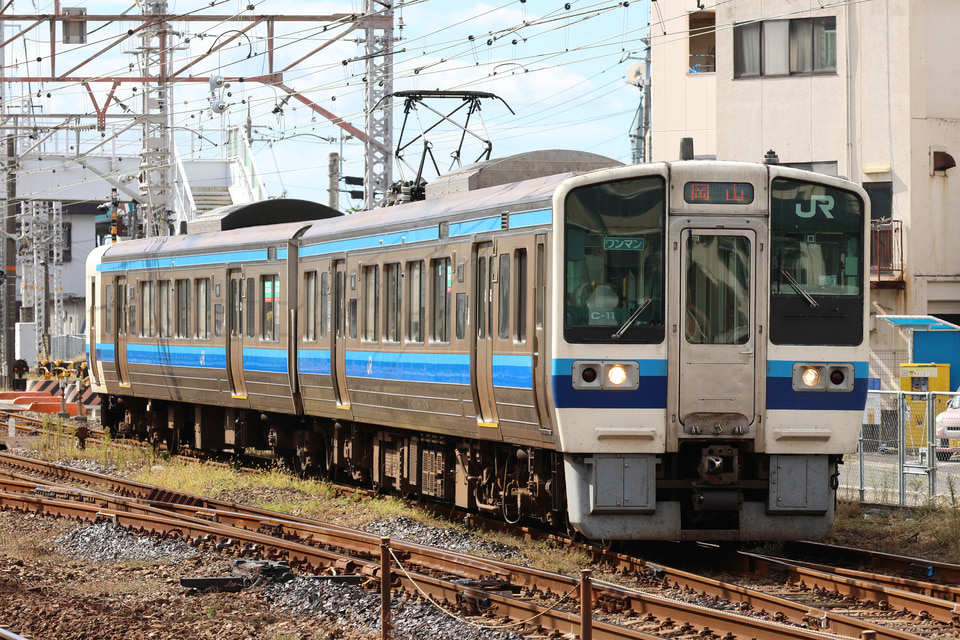 JR西213系C11編成<br class="br-sp" />(オカC11編成)(C-11編成)(オカC-11編成)の写真