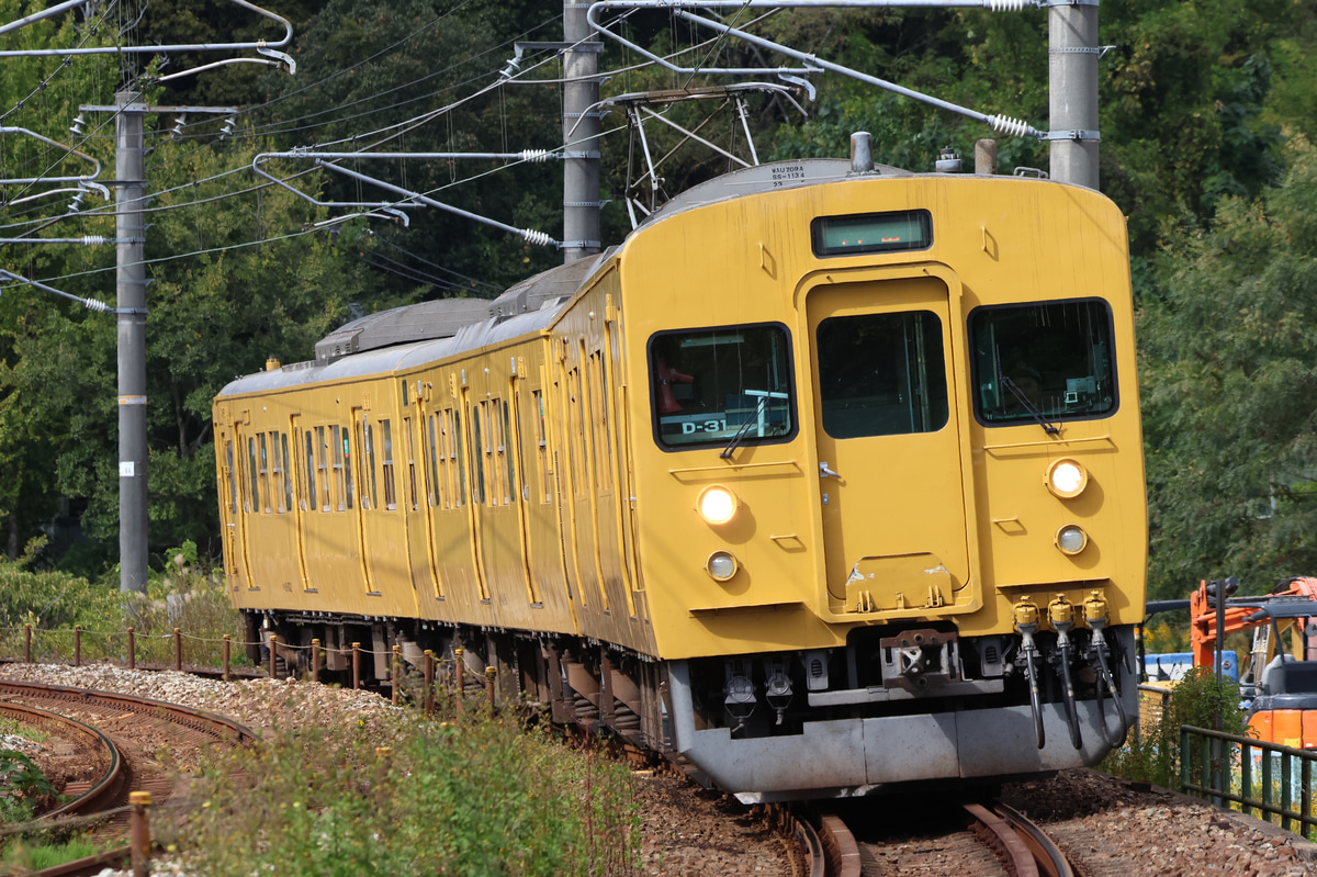 JR西日本  115系 D-31編成