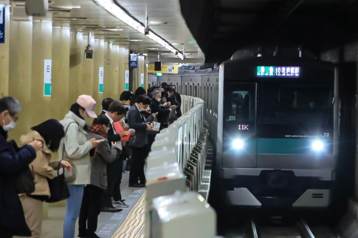 JR東日本 松戸車両センター本区 e233系 マト2編成