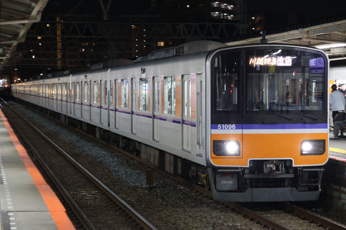 東武鉄道 森林公園検修区 50000系 51096F
