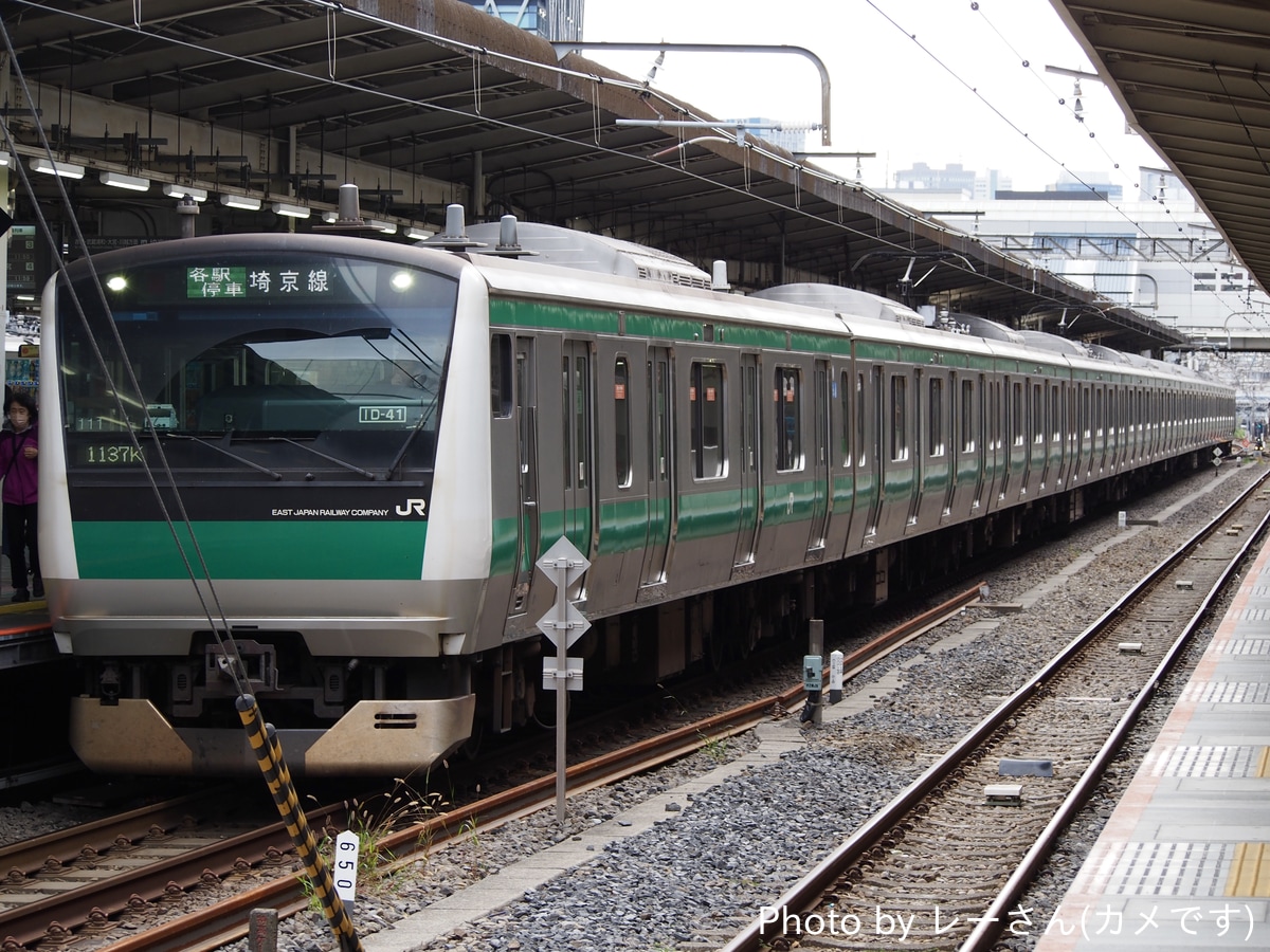 JR東日本 川越車両センター E233系 ハエ111