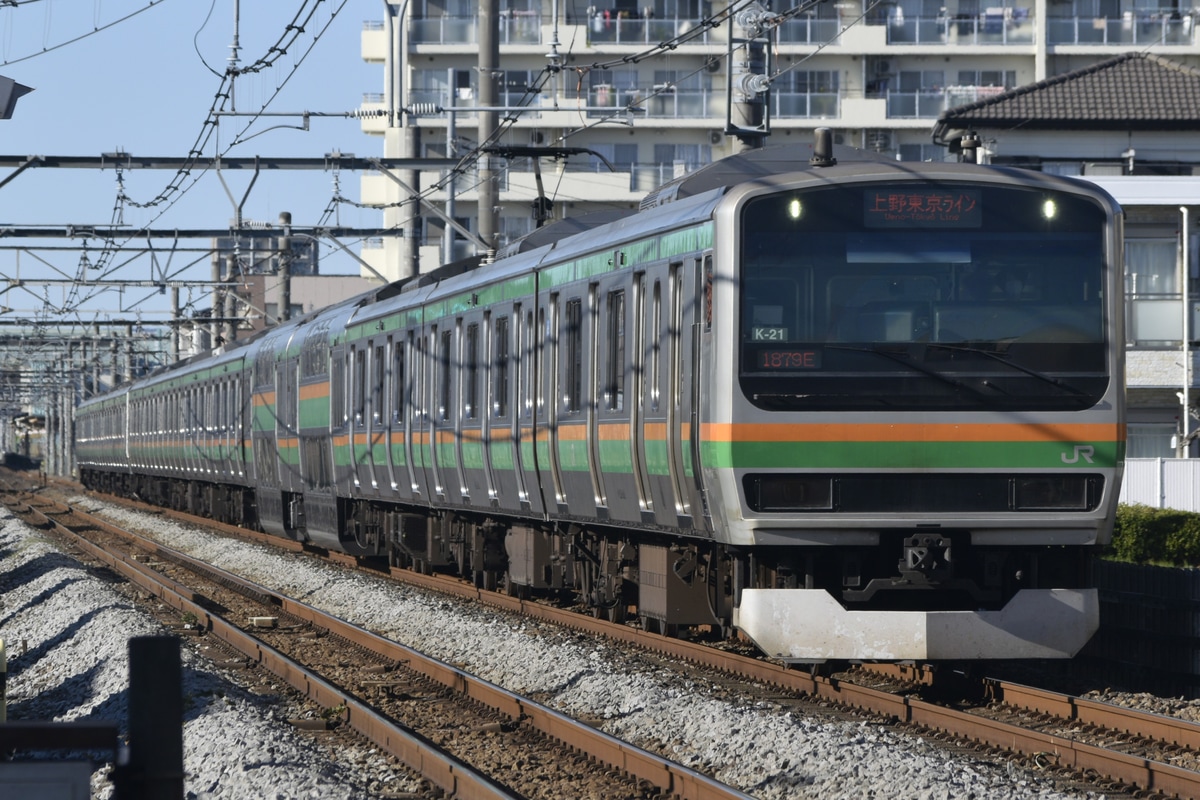 JR東日本 国府津車両センター E231系 コツK-21編成