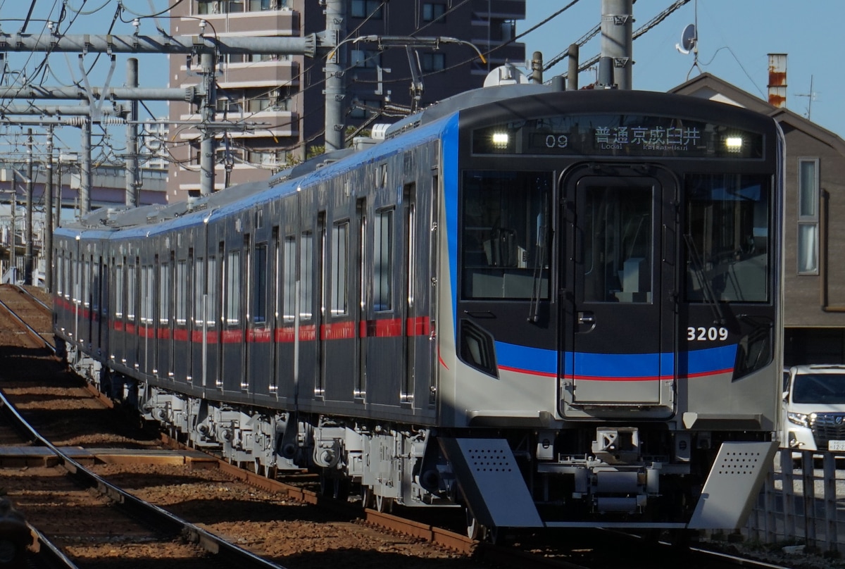 京成電鉄 宗吾車両基地 3200形 3212F