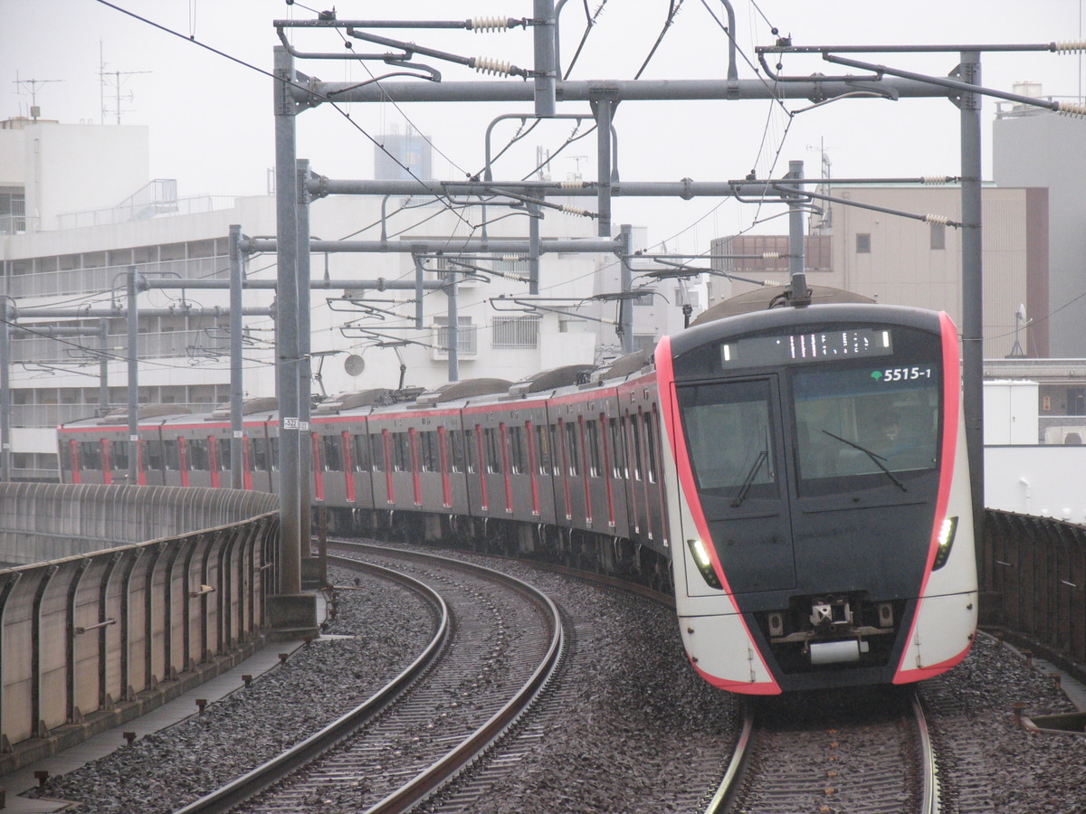 東京都交通局 馬込車両検修場 5500系 5515F