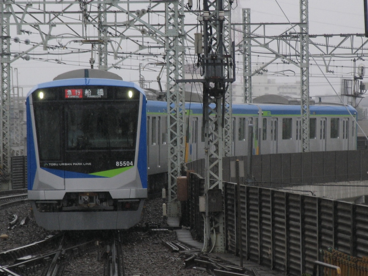 東武鉄道 南栗橋車両管区七光台支所 80000系　 81504F