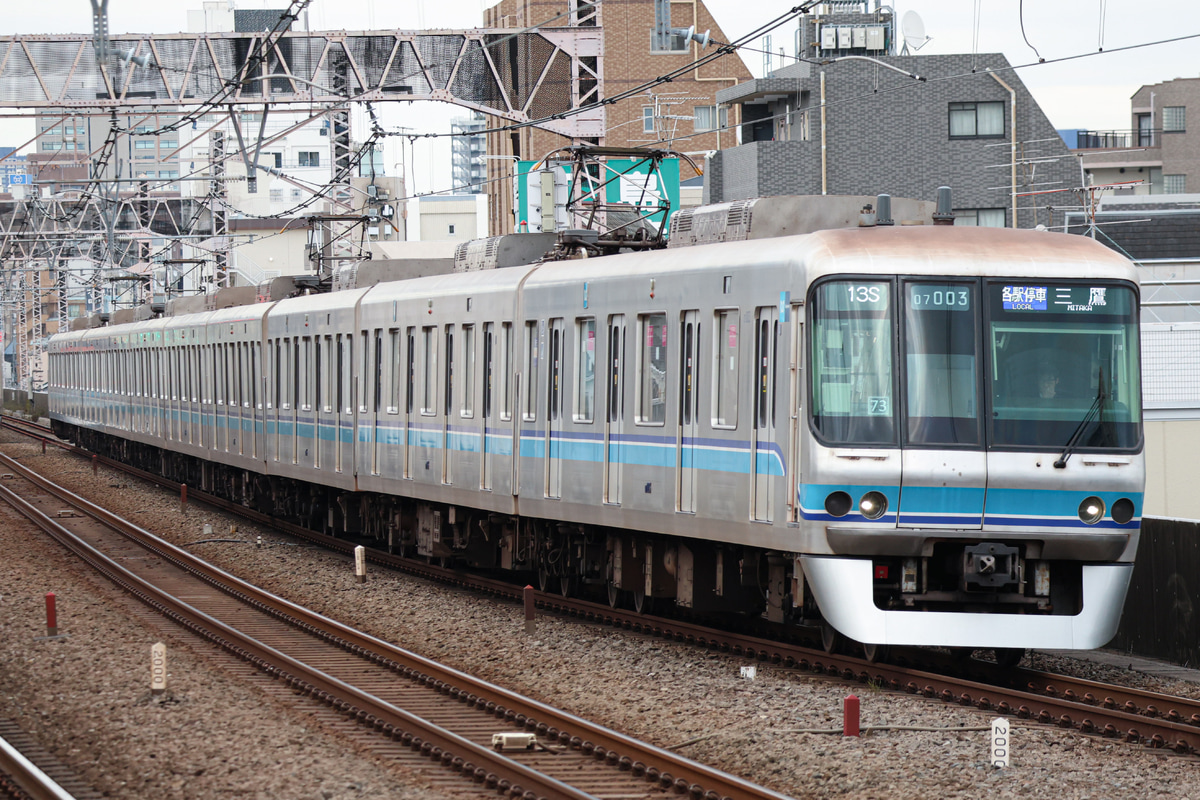 東京メトロ 深川検車区 07系 07-103F