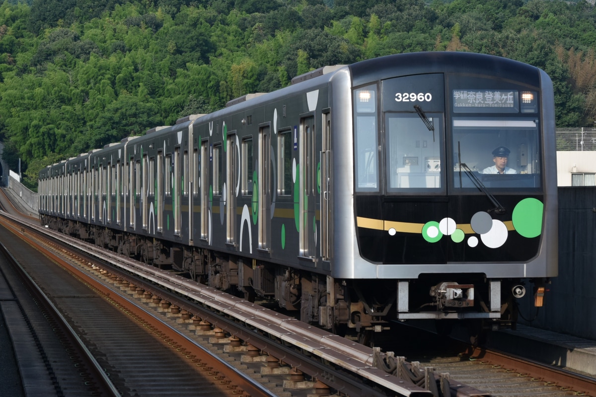 大阪市高速電気軌道 森之宮検車場 30000A系 32660F