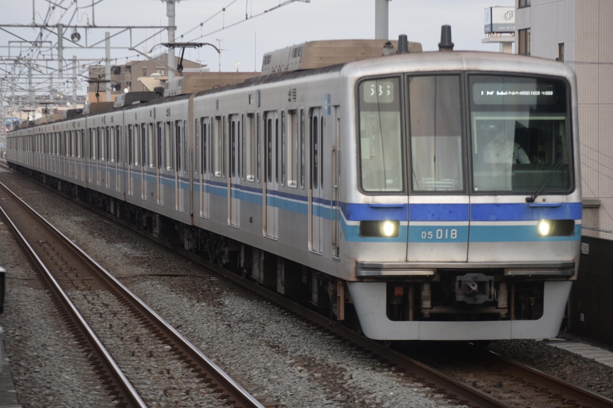 東京メトロ 深川検車区 05系 05-118F