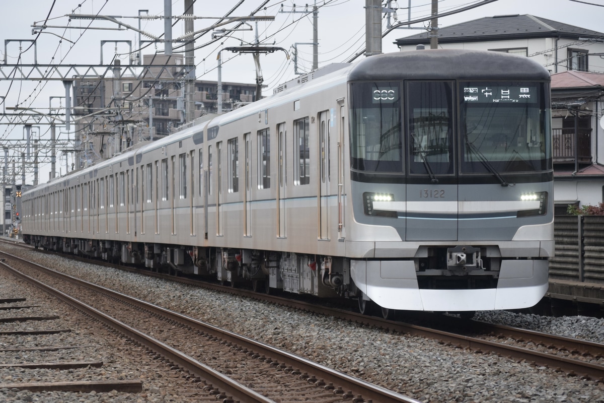 東京メトロ 鷺沼検車区 13000系 13122F