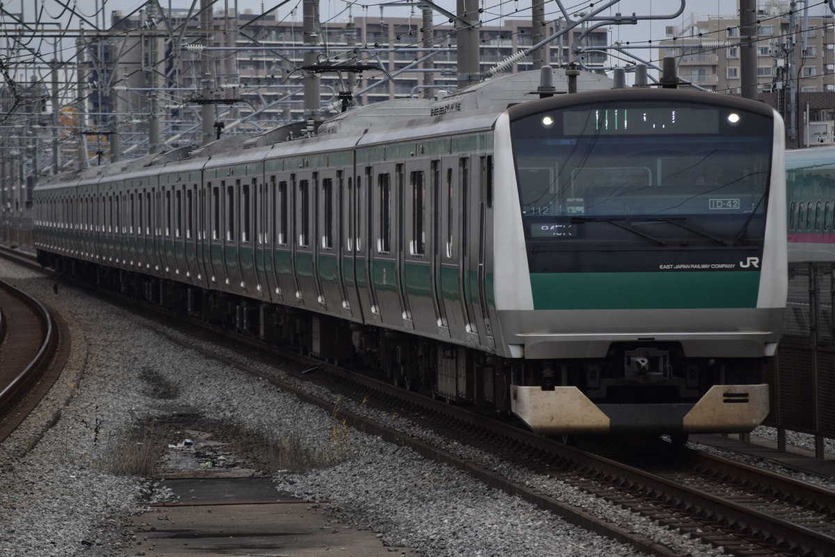 JR東日本 川越車両センター E233系 ハエ112編成