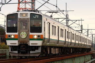 JR東日本211系タカA36編成を岡部～本庄間で撮影した画像