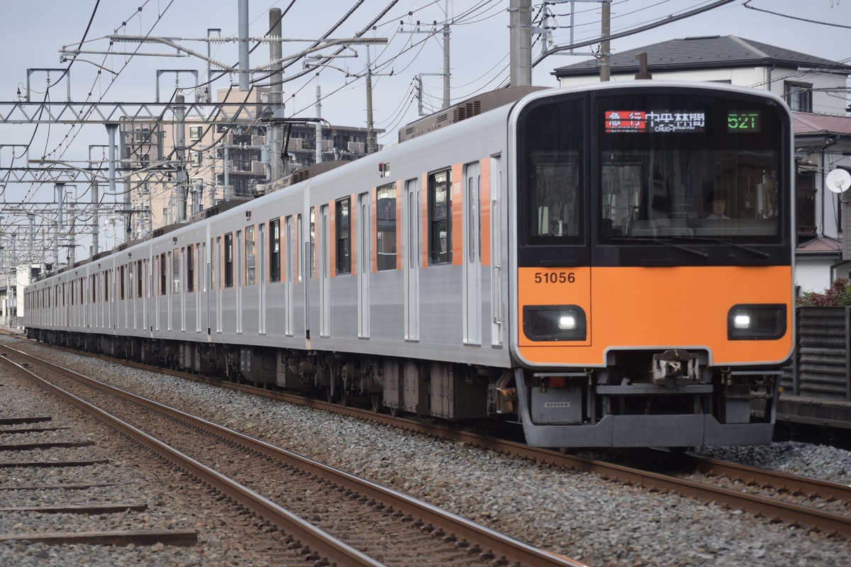 東武鉄道 南栗橋工場 50050型 51056F