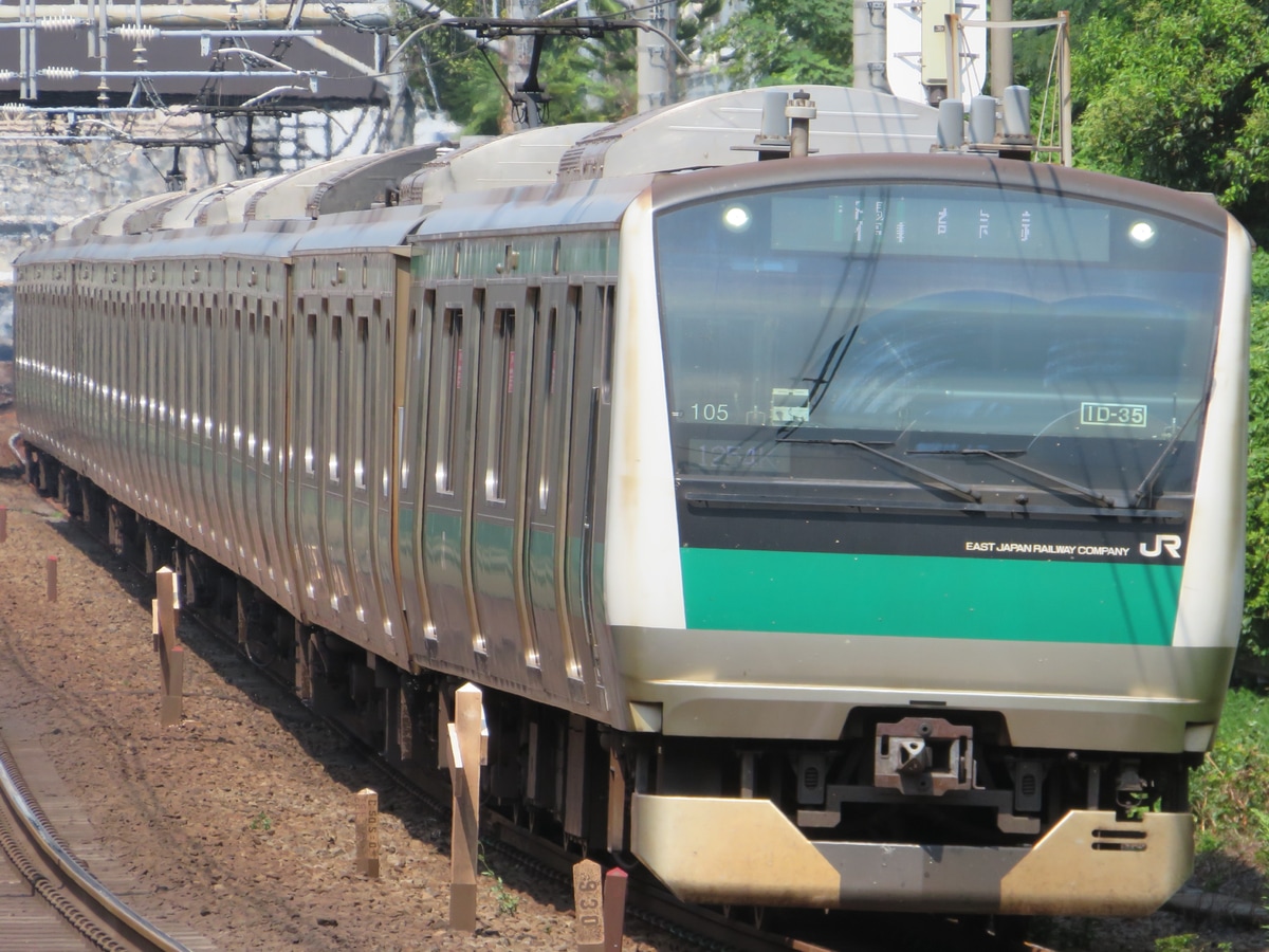 JR東日本 川越車両センター E233系 ハエ105編成