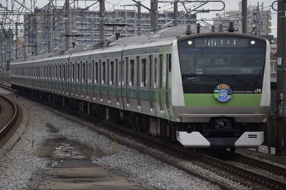 JR東E233系ハエ117編成<br class="br-sp" />(川117編成)(カワ117編成)の写真