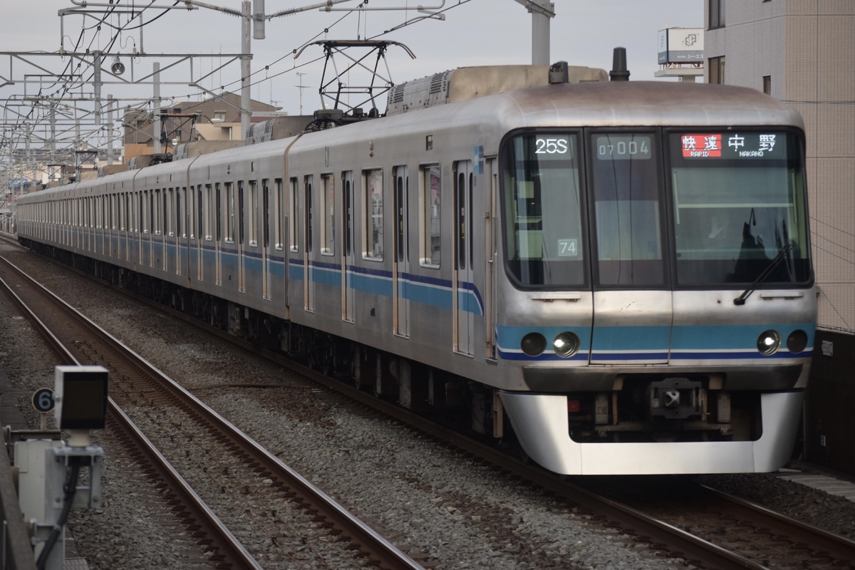 東京メトロ 深川検車区 07系 07-104F