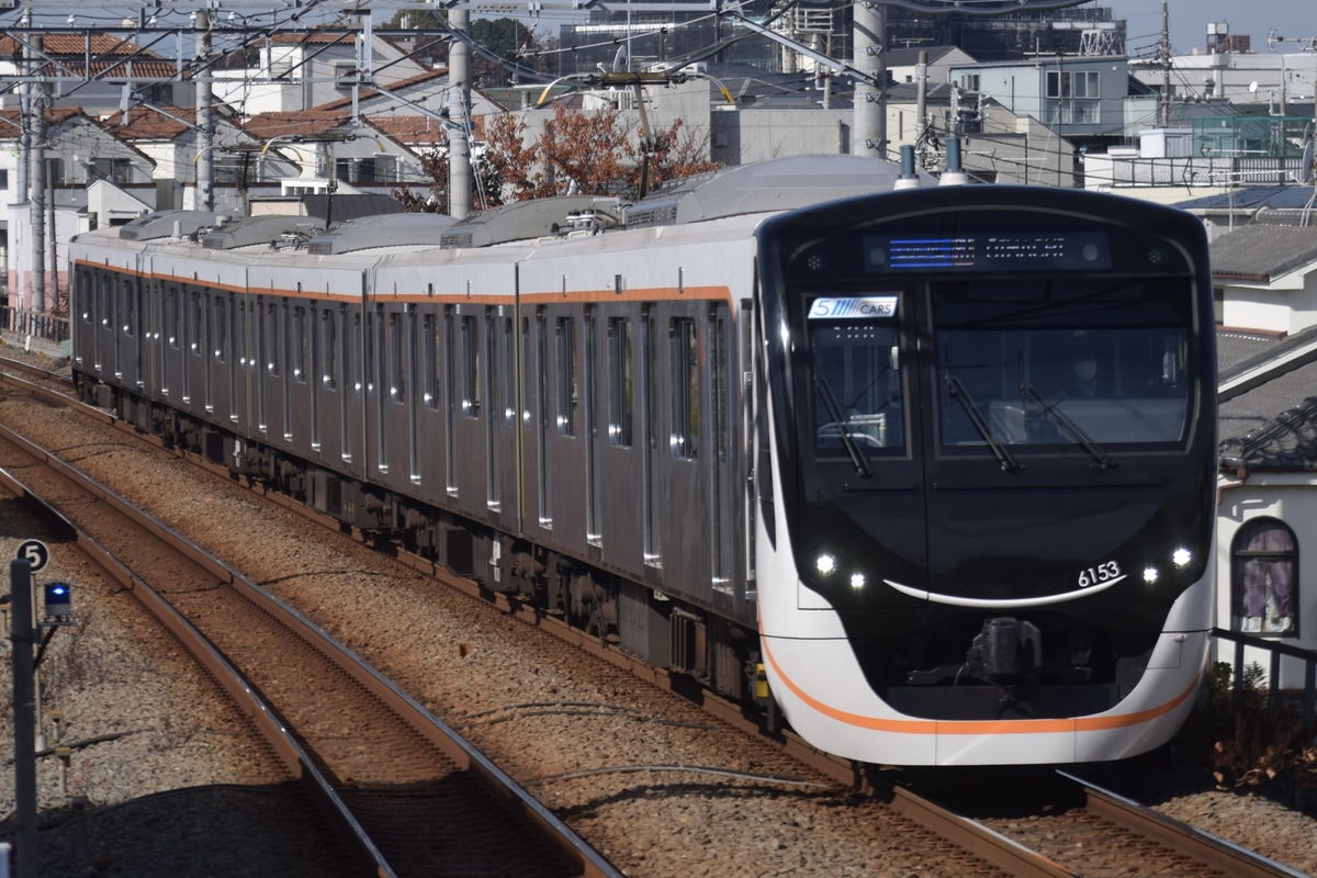 東急電鉄 長津田検車区 6020系 6153F